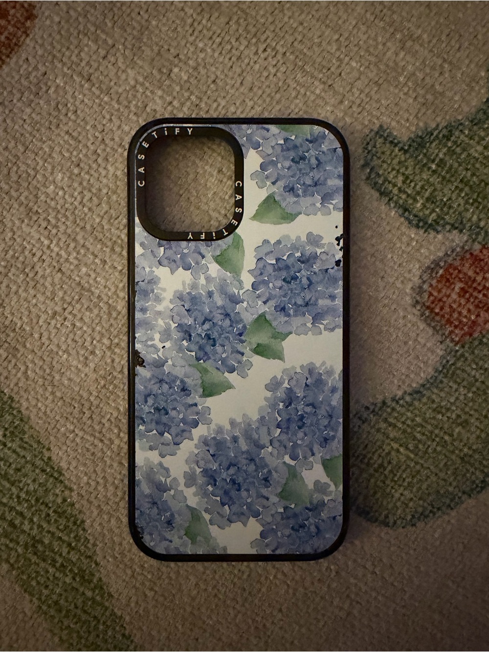 Casetify Blue & Green Hydrangea Floral Phone Case